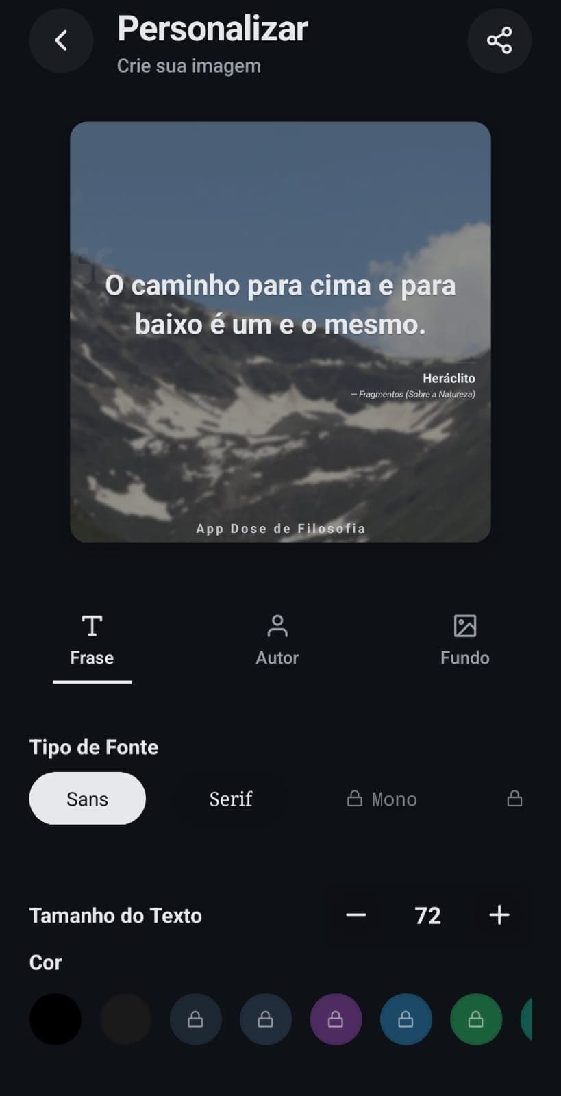 Captura de Dose de Filosofia
